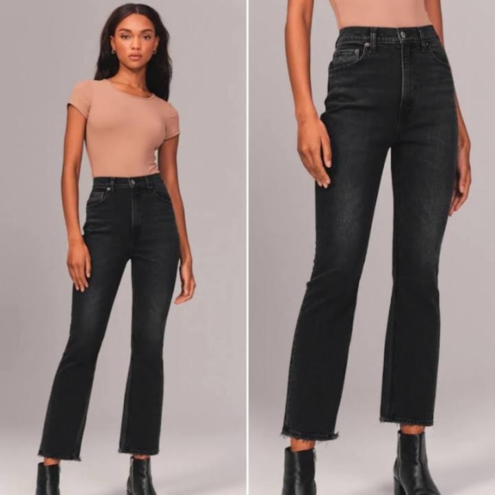 Abercrombie&Fitch Ultra High Rise Kick Flare Jeans